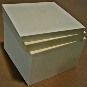 stack of foam blanks